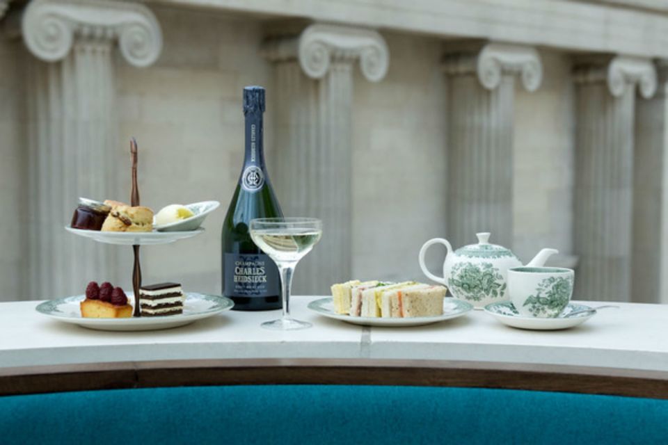 Afternoon Tea at the British Museum - Prosecco add-on and the pace of service