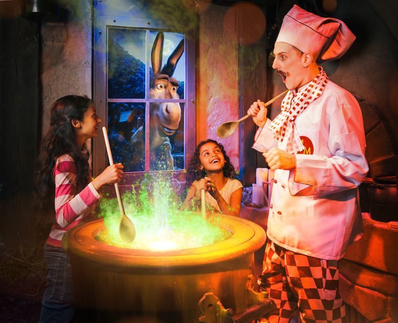 DreamWorks Shrek's Adventure and London Eye: Combo Ticket - Scene-by-Scene: Where the Characters Pop Up