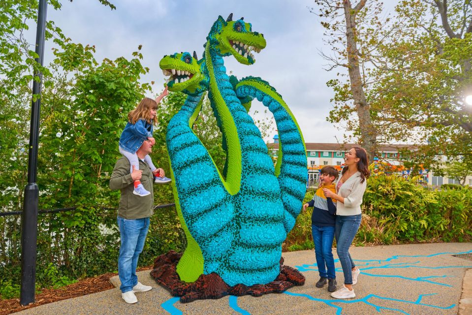 From London: LEGOLAND® Windsor Resort Entry & Coach Transfer - The LEGO highlights: Minifigure Speedway, Sky Lion, and Duplo Playtown