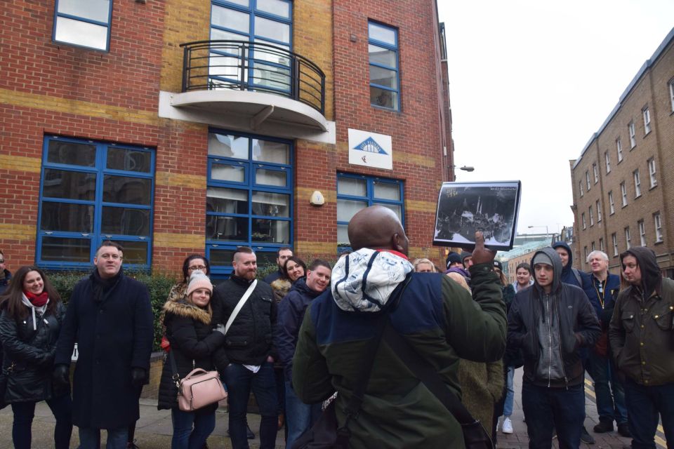 Gangster London Walking Tour with Actor Vas Blackwood - Key highlights at a glance