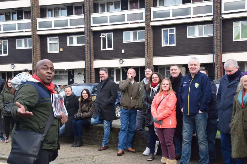 Gangster London Walking Tour with Actor Vas Blackwood - From pub hangout to boxing club: the key East End stops