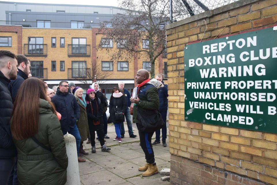 Gangster London Walking Tour with Actor Vas Blackwood - Price and value: is $40 worth it?