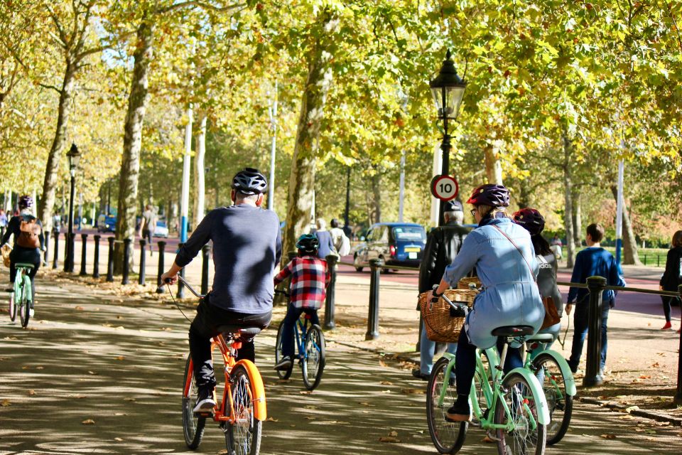 Grand London Half-Day Bicycle Tour - Key things to know before you pedal through London