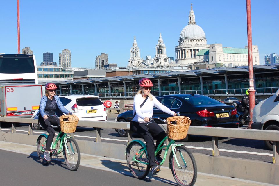 Grand London Half-Day Bicycle Tour - The ride setup: helmets, vests, and a pace built for safety