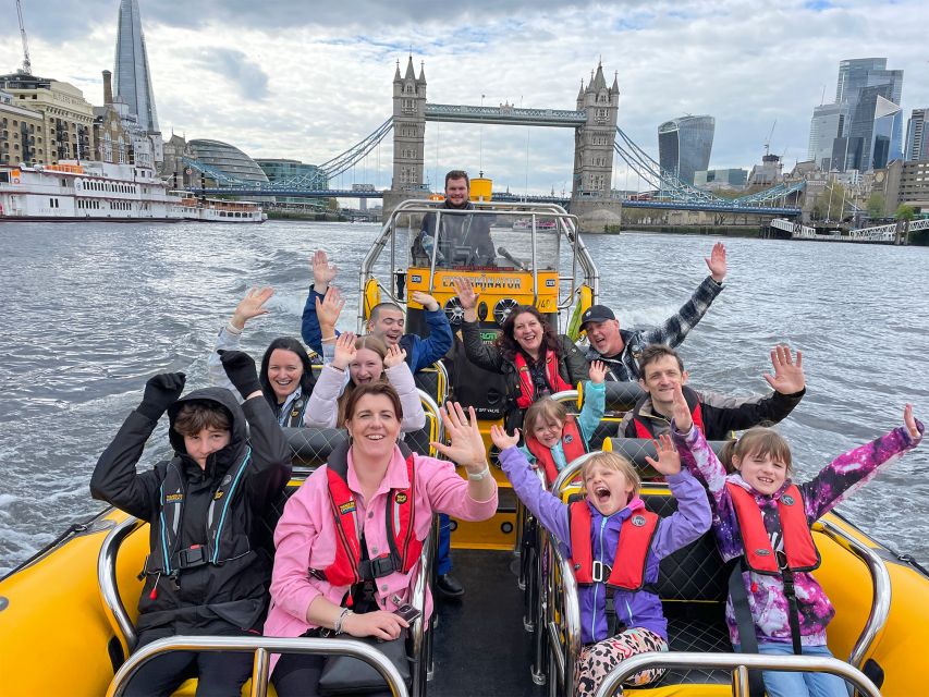 London: 20-Minute Tower RIB Blast from Tower Pier - Tower Bridge meets a Bond vibe on a 20-minute RIB