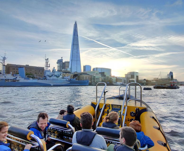 London: 20-Minute Tower RIB Blast from Tower Pier - What you actually see: Tower Pier to the Tower of London