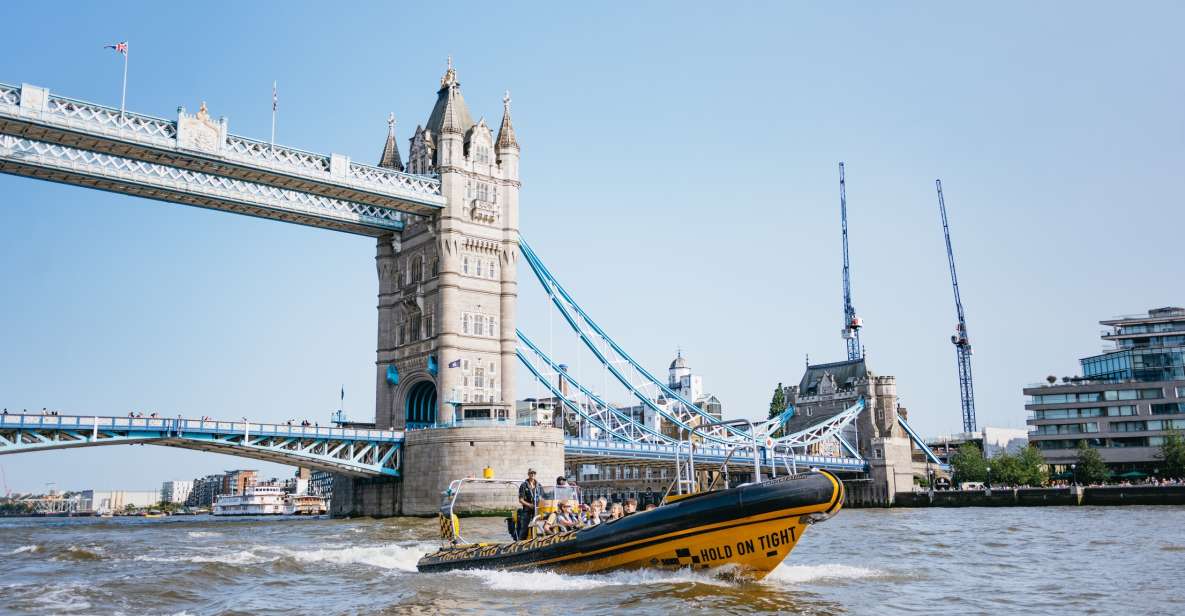 London: 45-Minute Speedboat Sightseeing Tour - Entering The Thames: What this 45-minute RIB tour is really like