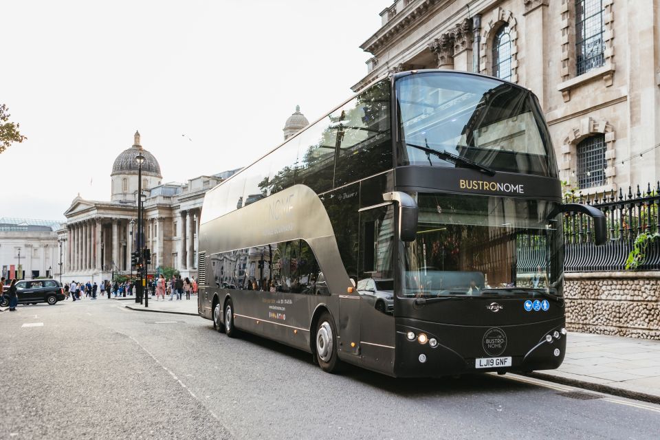 London: 6-Course Gourmet Dinner on a Luxury Coach - The Route: St Paul’s, the Tower Bridge, Westminster, and Central London in One Loop