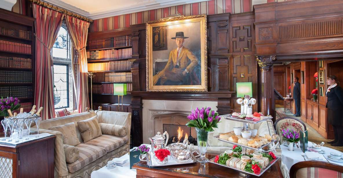 London: Afternoon Tea at The Milestone with Champagne Option - Step into a 1689-era London hotel setting