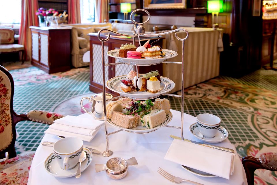 London: Afternoon Tea at The Milestone with Champagne Option - Pastries and sweets: caramel, yuzu, and enough variety