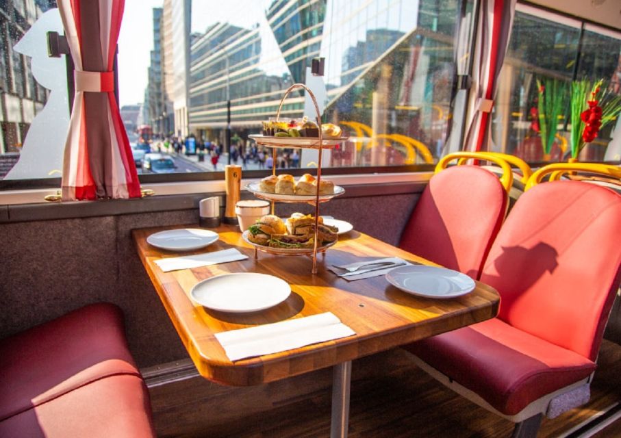 London: Afternoon Tea Bus with a Glass of Prosecco - Prosecco on board: included, but not for everyone