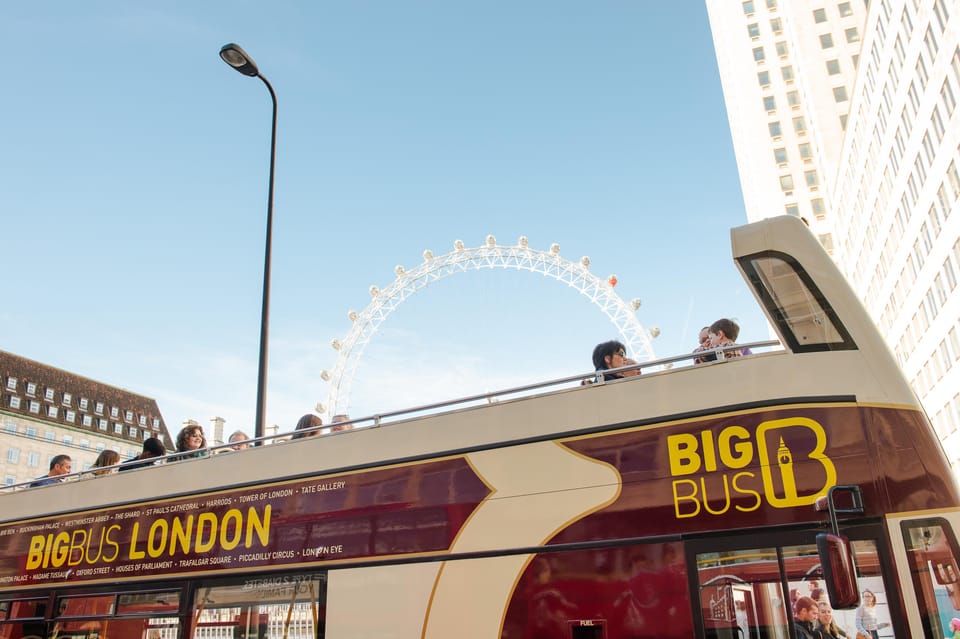 London: Big Bus Hop-on, Hop-off with Optional River Cruise - Green Route: King’s Cross to St Pancras, then down to Covent Garden