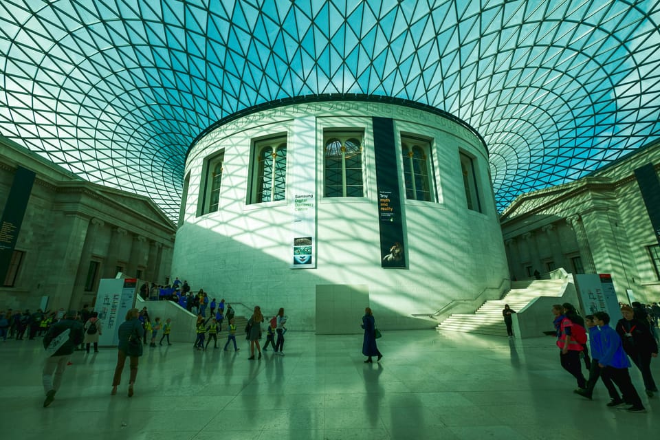 London: British Museum Guided Tour - Meeting point at Starbucks across the museum entry