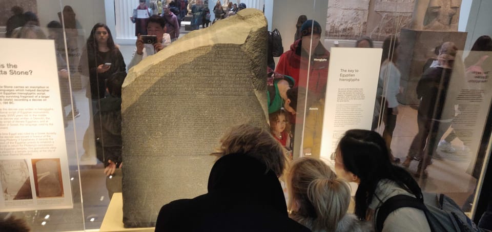 London: British Museum Tour with Archaeologist Guide - The British Museum highlights route: what you’ll actually see
