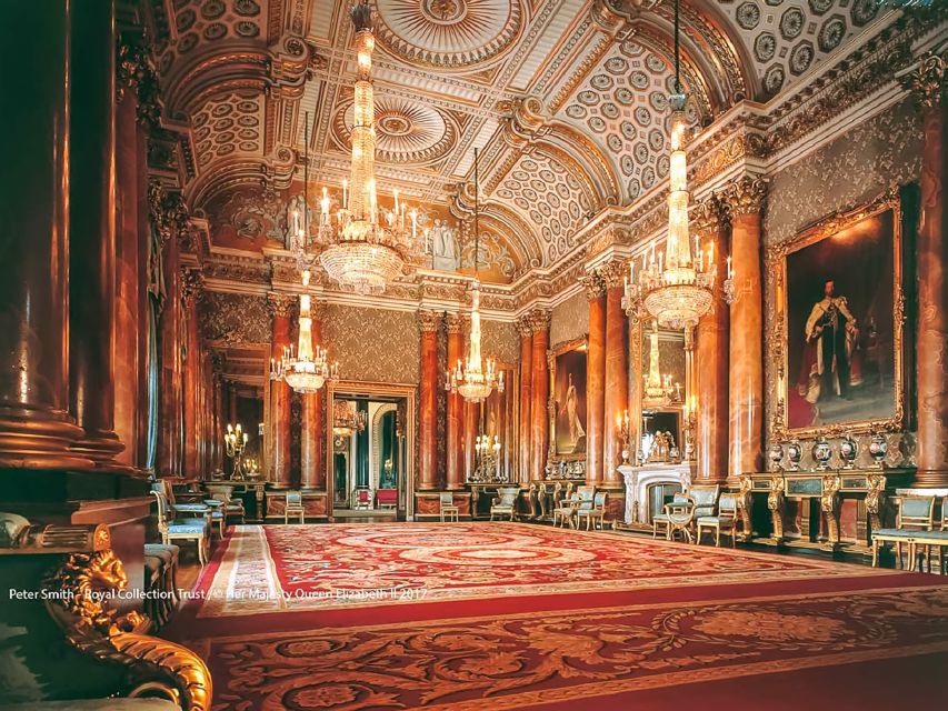 London: Buckingham Palace Entry & Changing of the Guard Tour - Inside Buckingham Palace State Rooms: What to Look for During Your One-Hour Visit