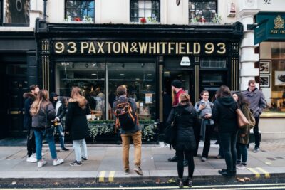 London: Cheese Walking Tour with Tastings - Fortnum & Mason cheese counter: where Stilton becomes an event