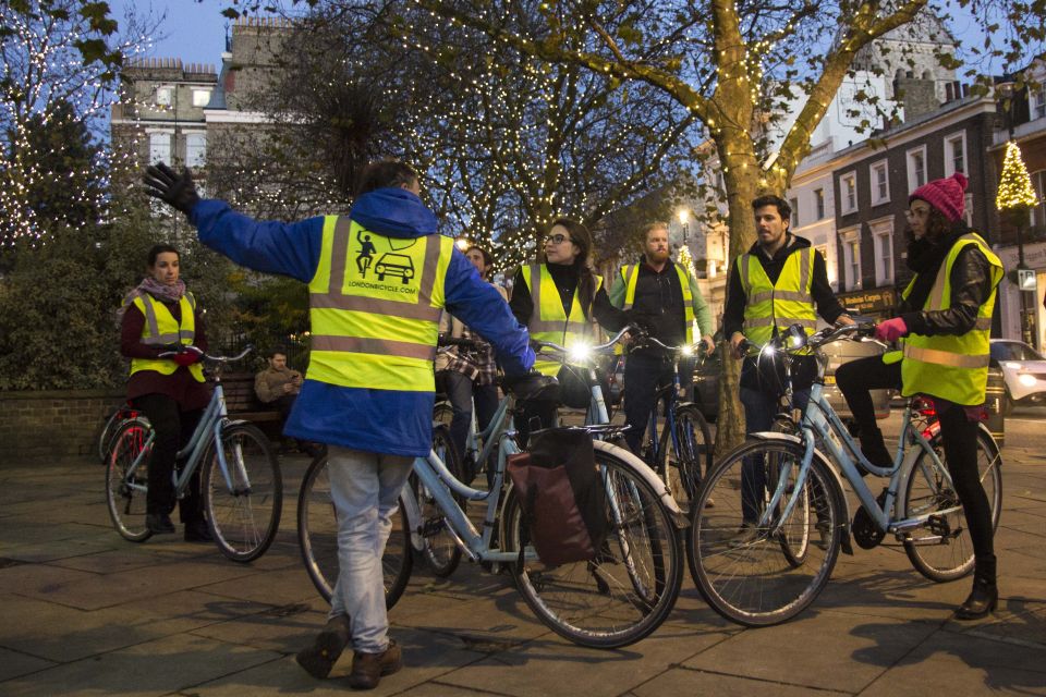 London Christmas Lights Bike Tour - Price, pace, and what $60 buys you