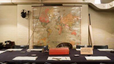 London: Churchill War Rooms Ticket & Political London Audio - Cabinet War Rooms and the Map Room: where planning becomes real