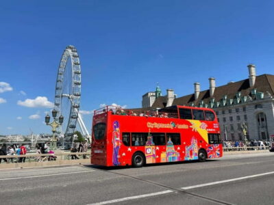London: City Sights Hop-On Hop-Off Bus & Bookable Extras - Red Route: Westminster, Big Ben, and the Tower in one loop