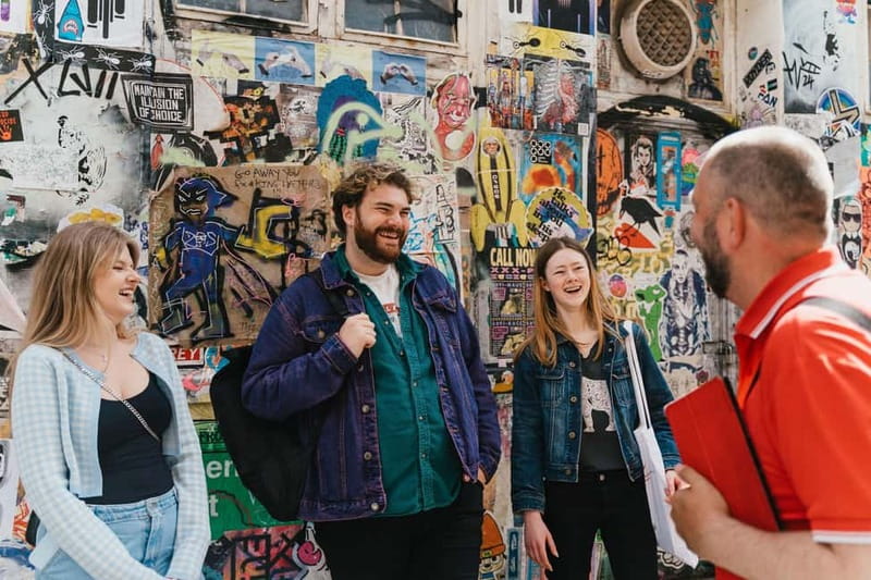 London: East End Instagrammable Street Art & Graffiti Tour - Princelet Street and Dray Walk: community art and broccoli in the same route