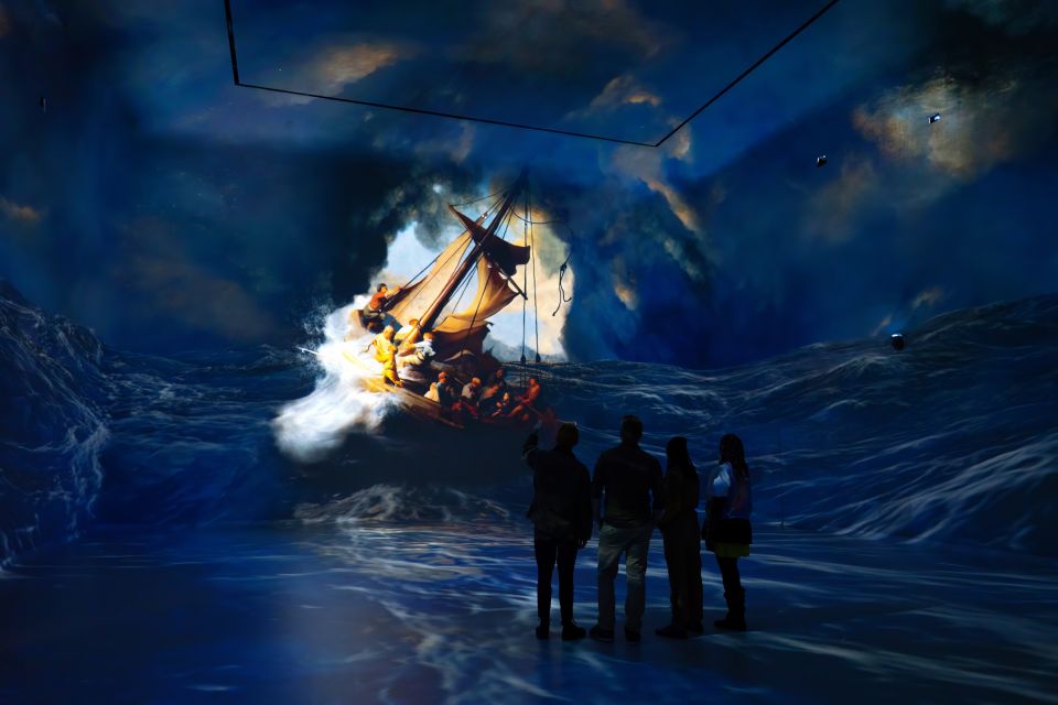London: Entry Ticket to Frameless Immersive Art Experience - Sound and motion: why the music is part of the art