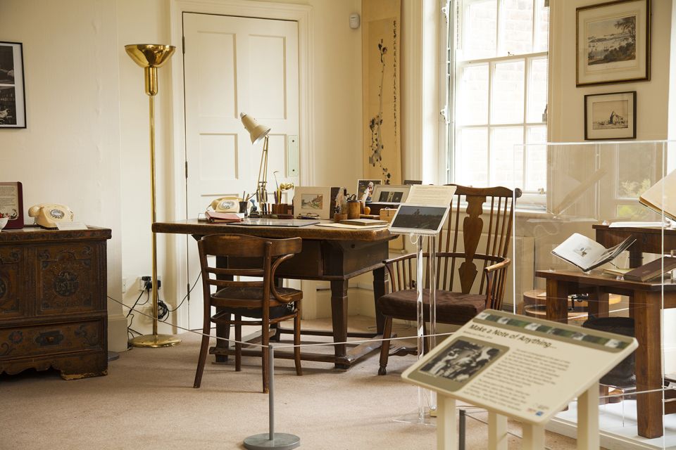 London: Freud Museum Entry Ticket - Entering Through the Shop: your first clue that this is different