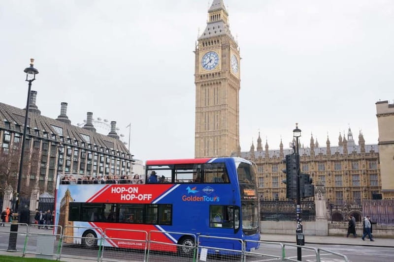 London: Golden Tours Gray Line Hop-on Hop-off Bus Tour - Key highlights that matter day-of