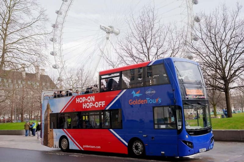 London: Golden Tours Gray Line Hop-on Hop-off Bus Tour - How the hop-on hop-off pass actually helps you see London