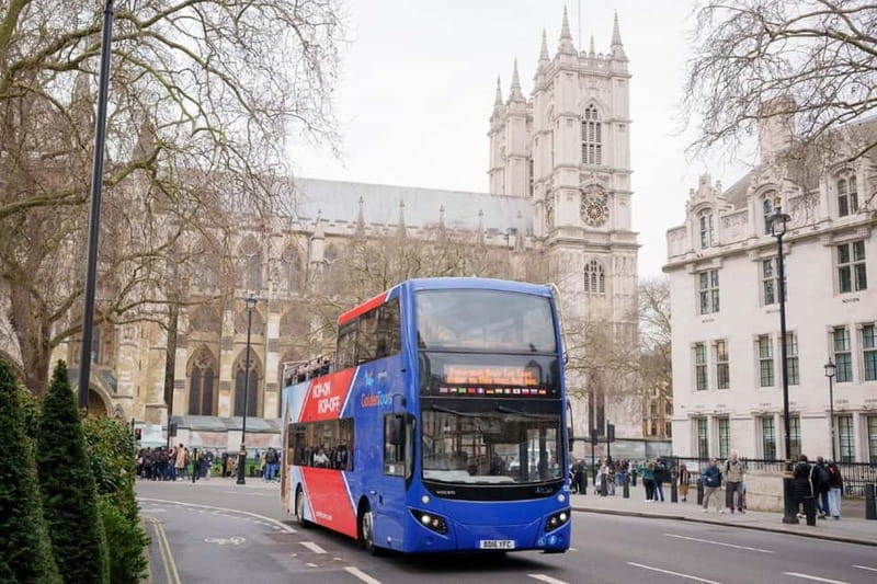 London: Golden Tours Gray Line Hop-on Hop-off Bus Tour - Blue Route: Classic London sights without wasting daylight