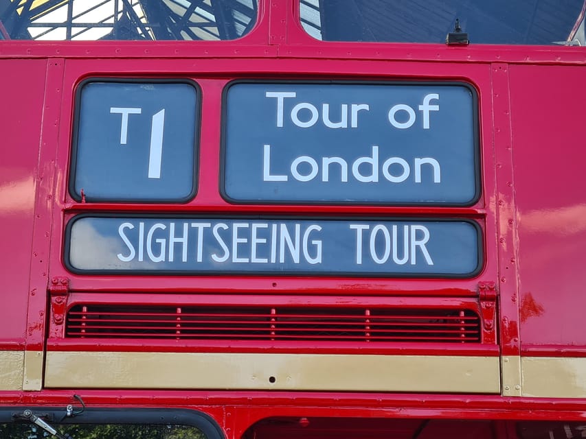 London: Guided Sightseeing Tour on a Vintage Open-Top Bus - Price and Value: What $40 Gets You (and What It Doesn’t)