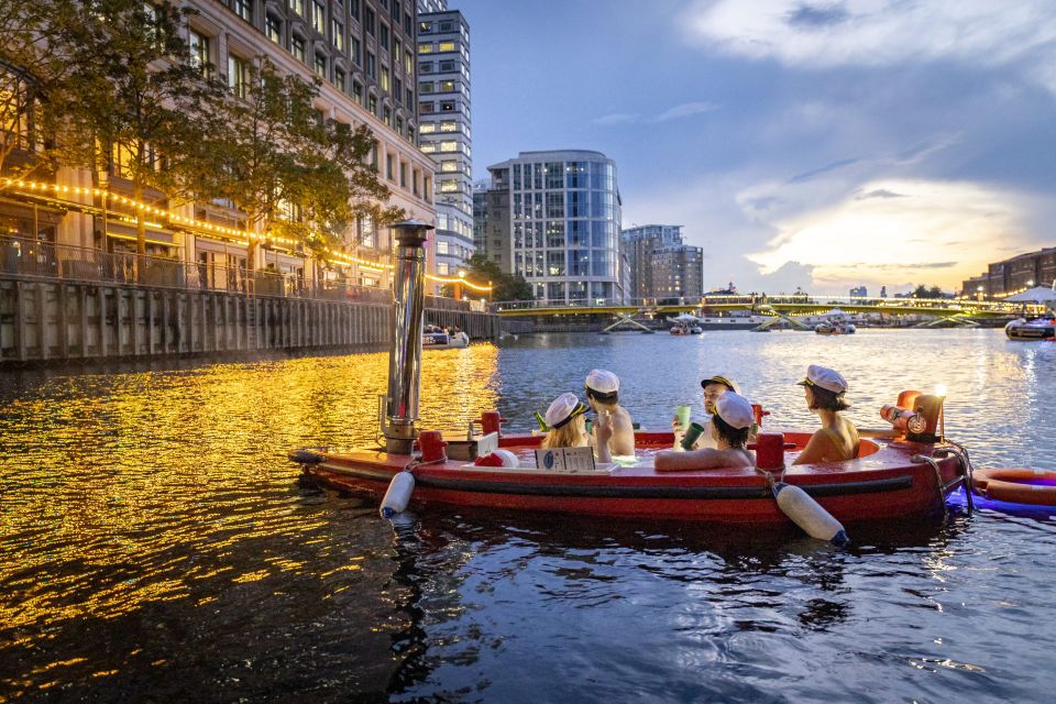 London: Hot Tub Boat Guided Historical Docklands Cruise - Price and Value at About $60: When This Actually Makes Sense