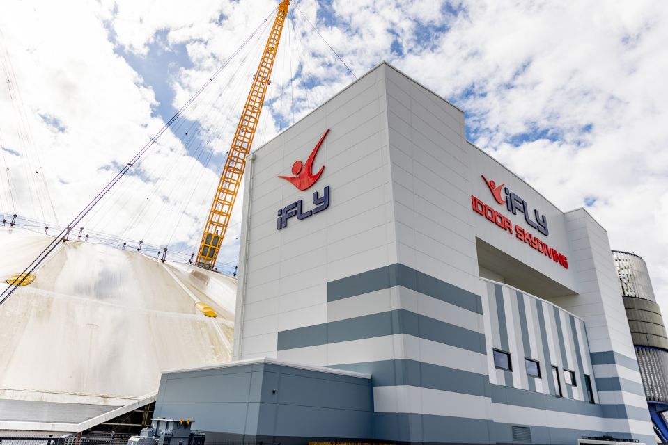 London: iFLY Indoor Skydiving at The O2 Entrance Ticket - Suiting Up: Helmet, Jumpsuit, and Your First Controlled Free-Fall