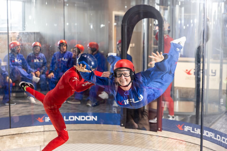 London: iFLY Indoor Skydiving at The O2 Entrance Ticket - Two Flights: Why the Second Try Usually Feels Better