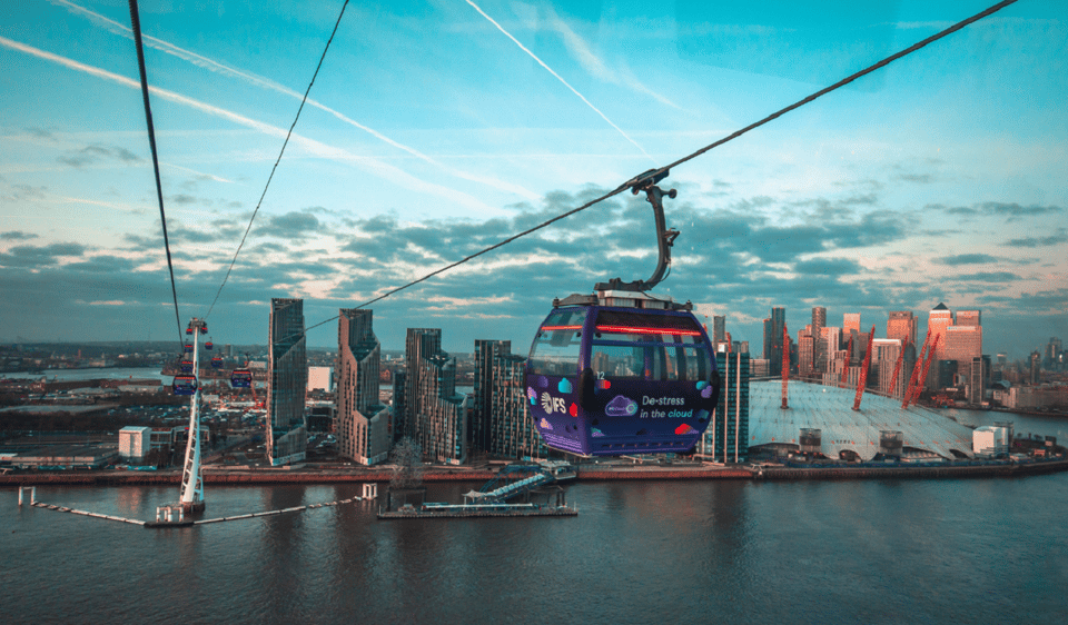 London: IFS Cloud Cable Car - Where you ride: Greenwich to the Royal Docks