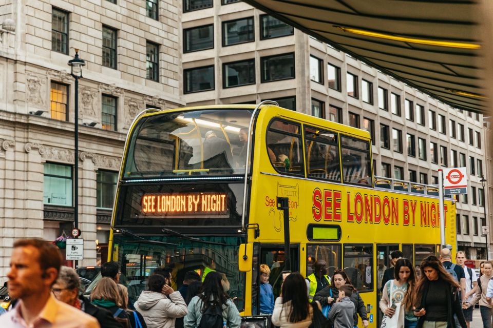 London: London by Night Sightseeing Open-Top Bus Tour - Small Practical Tips That Make the Tour Better