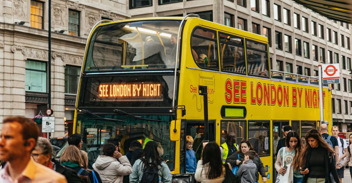 London: London by Night Sightseeing Open-Top Bus Tour - Where You Board at Green Park and What You’ll Feel in Minute One