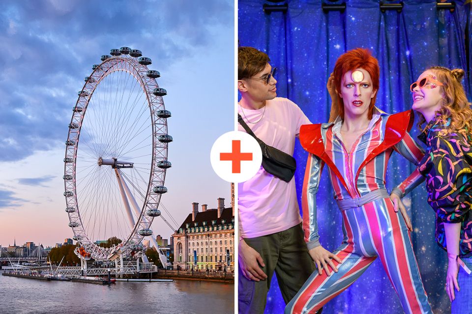London: London Eye and Madame Tussauds Combo Ticket - FAQ
