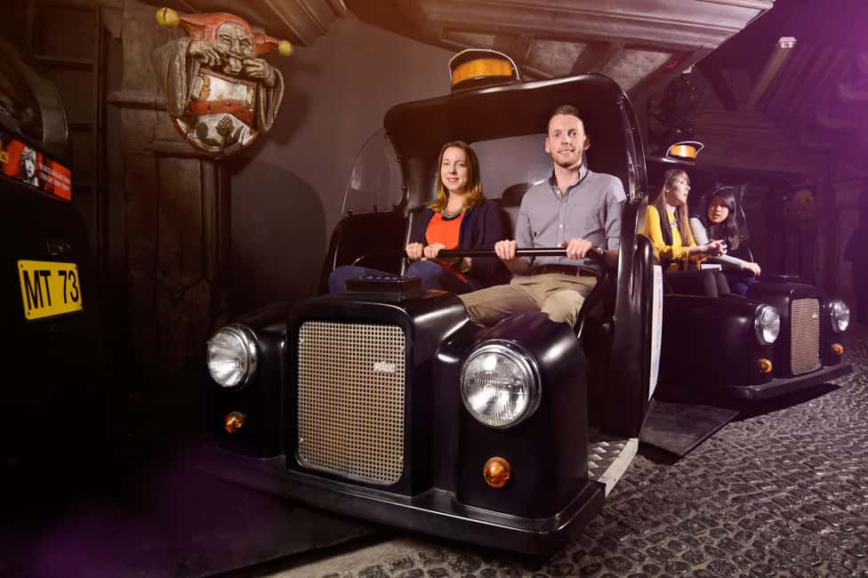 London: Madame Tussauds Fast Track Entry & Champagne Bar - Spirit of London ride: the capital shown as a timed attraction