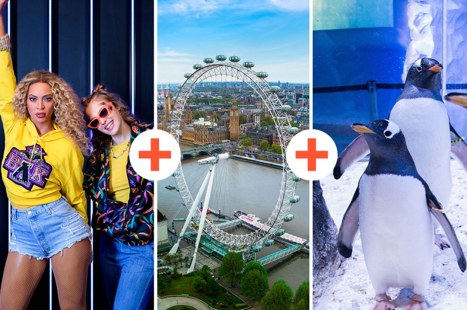 London: Madame Tussauds, London Eye & SEA LIFE Combo Ticket - Timing plan that avoids the common mix-ups