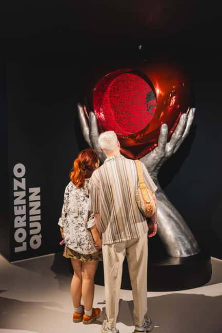 London: MOCO- Modern & Contemporary Art Museum Entry Ticket - Your visit game plan: audio guide, bag storage, and sight-line tips
