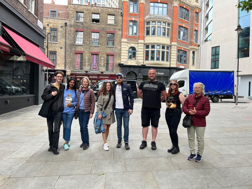 London: Music walking tour of Soho - Denmark Street: where the music-story density is the whole point
