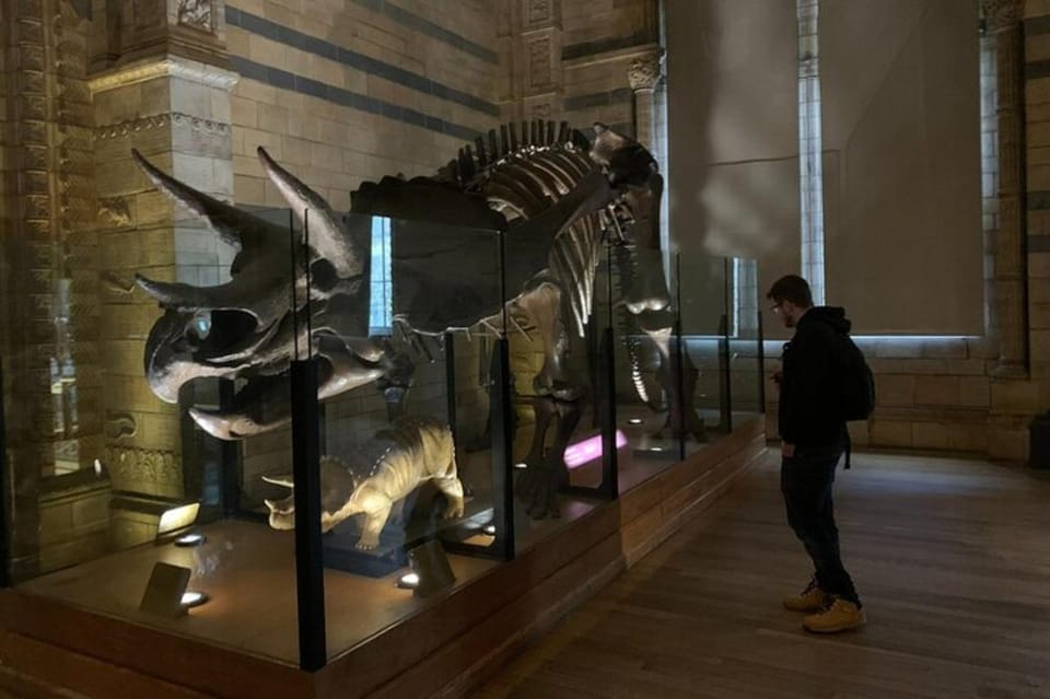 London: Natural History Museum Private Tour & Skip the line - South Kensington meeting point: get oriented fast at Exhibition Road