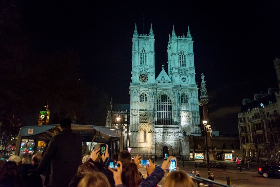London: Nighttime Open-Top Bus Sightseeing Tour - Photo expectations: how to get better shots from a moving bus
