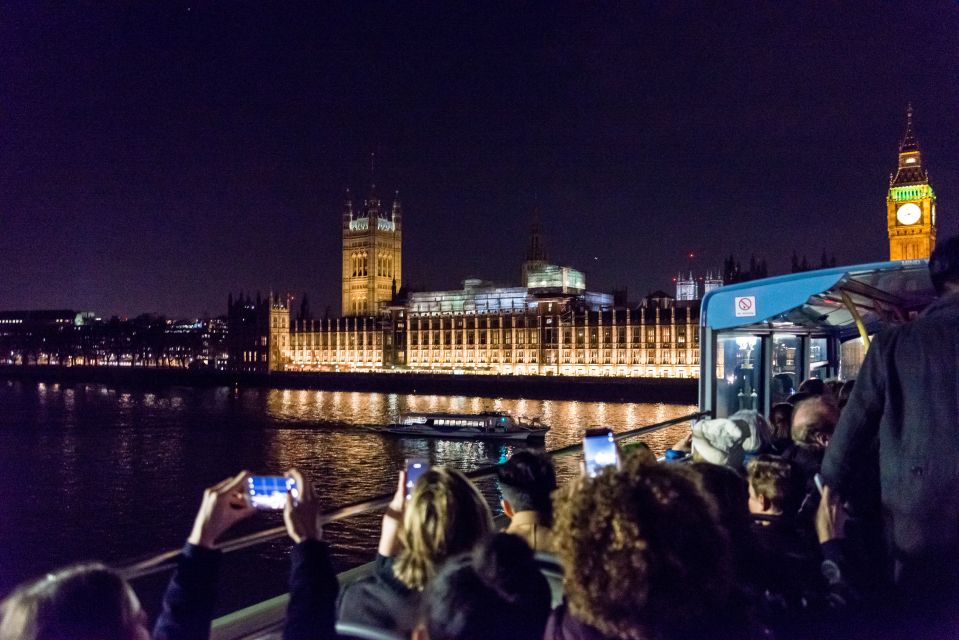 London: Nighttime Open-Top Bus Sightseeing Tour - Why this night bus is a smart London move