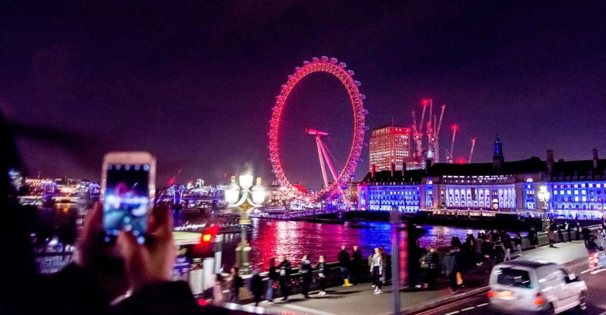 London: Nighttime Open-Top Bus Sightseeing Tour - Live guide vs. audio guide: how the commentary really helps
