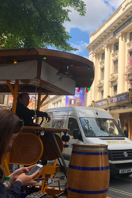 London: Piccadilly and Soho Beer Bike Tour - Stops for pints (and maybe a chocolatier): what you actually do