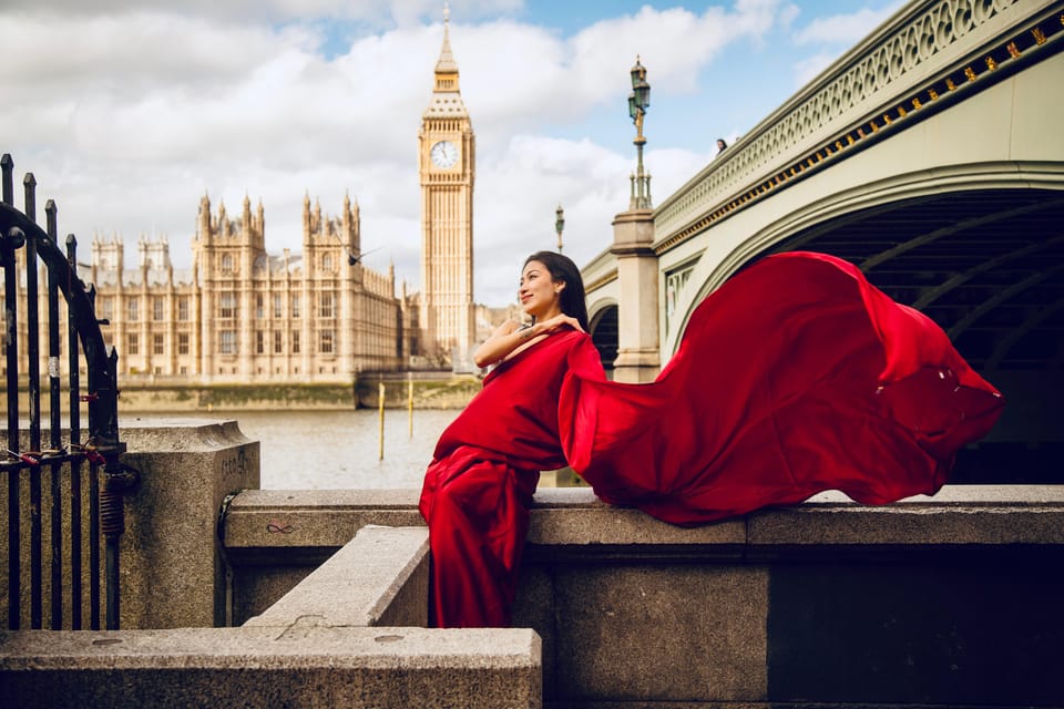 London: Private Photoshoot with Video Clip Option - Editing and delivery: what you really receive