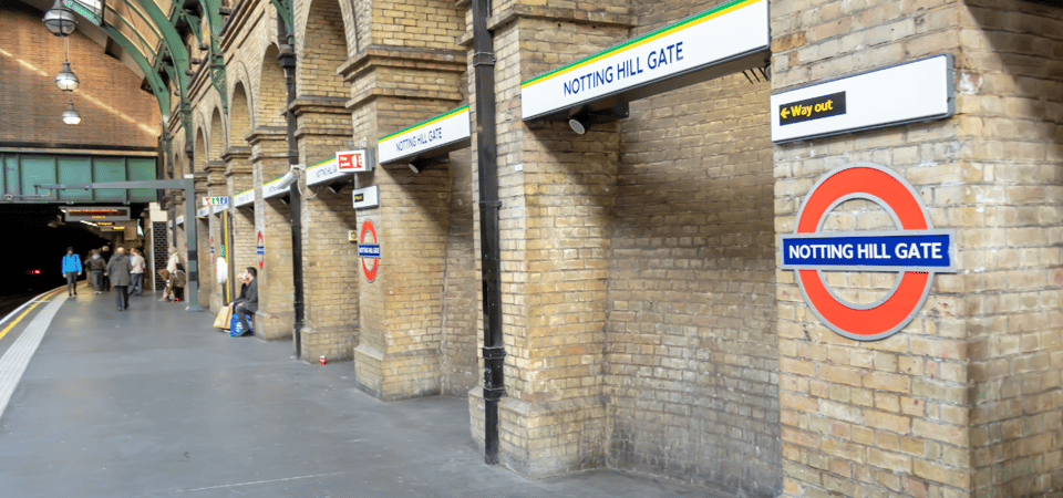 London: Self-Guided Notting Hill Walking Tour with an APP - Getting your bearings on Notting Hill Gate to Pembridge Crescent