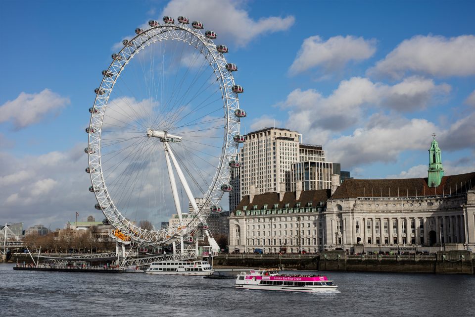 London: Thames River Cruise with Optional London Eye Ticket - London Eye Pier to Tower Bridge: The Route and Timing