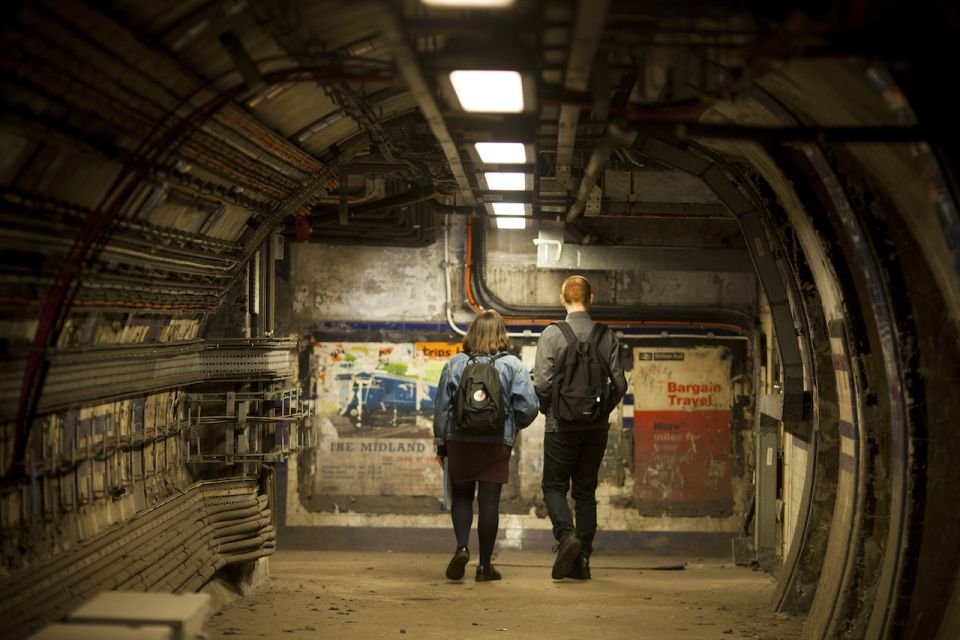 London: The Lost Tunnels of Euston Station Guided Tour - Hidden posters and the station’s origins near Melton and Drummond Streets